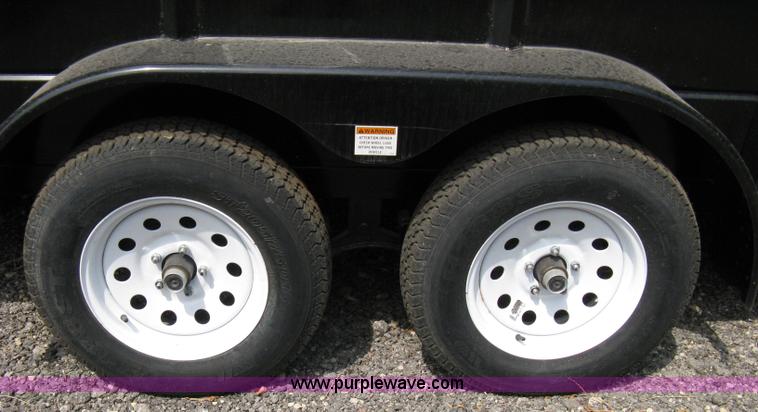 image for item A4318 2011 Liberty tandem axle flatbed trailer