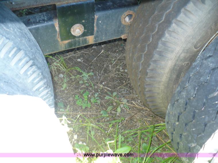 image for item A4869 2005 Parker flatbed trailer