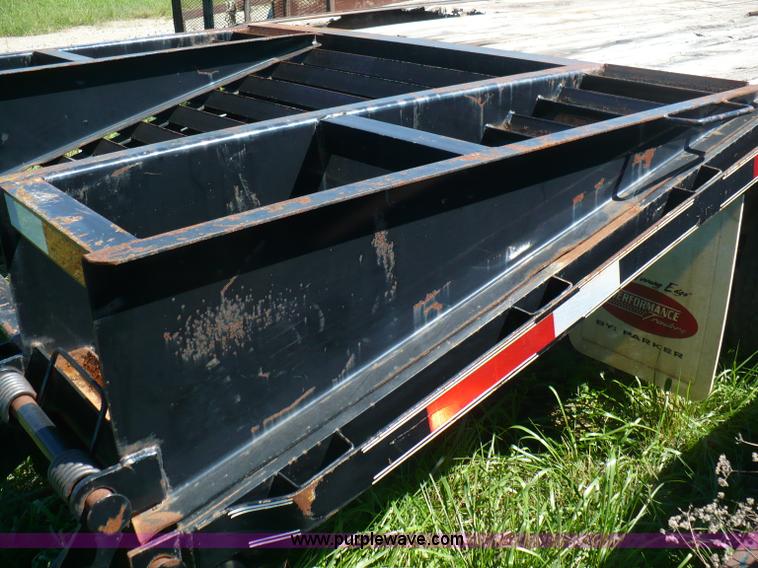 image for item A4869 2005 Parker flatbed trailer
