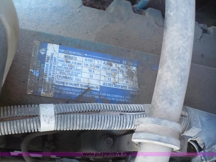 image for item A4870 1995 International 4900 dump truck with boom