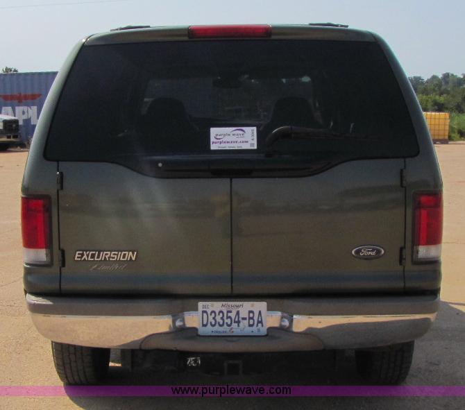 image for item A5045 2000 Ford Excursion Limited SUV