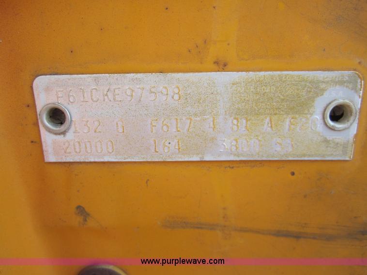 image for item C5004 1969 Ford F600 winch truck