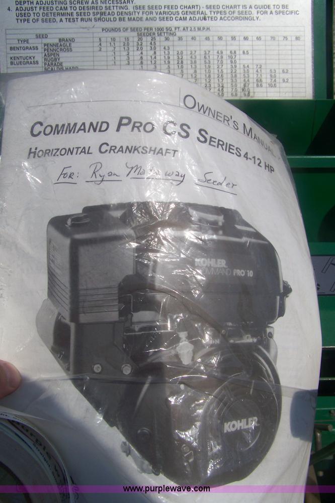 image for item C9376 Ryan Mataway Textron overseeder