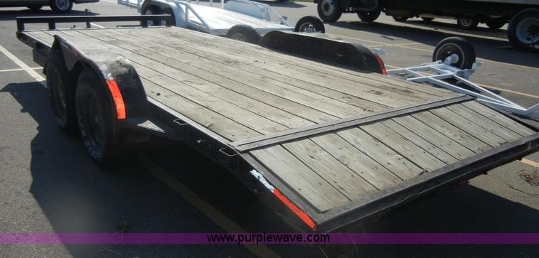 image for item D9725 1998 Oklahoma 16' car trailer
