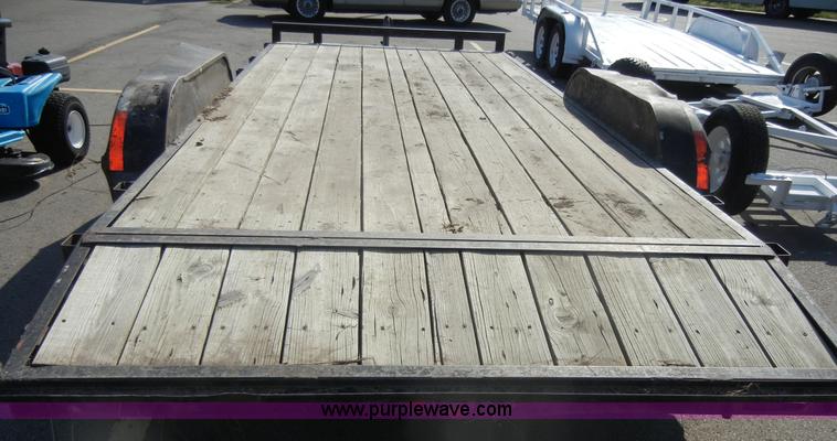 image for item D9725 1998 Oklahoma 16' car trailer