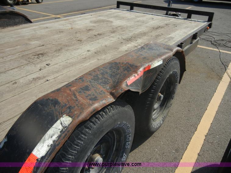 image for item D9725 1998 Oklahoma 16' car trailer