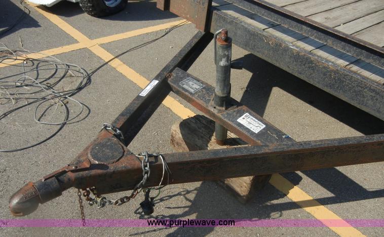 image for item D9725 1998 Oklahoma 16' car trailer