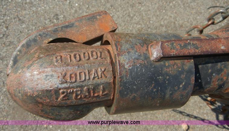 image for item D9725 1998 Oklahoma 16' car trailer