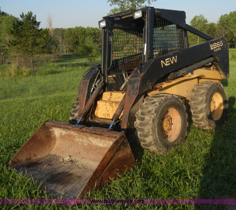 1995 New Holland LX865 Turbo skid steer in Westmoreland, KS Item