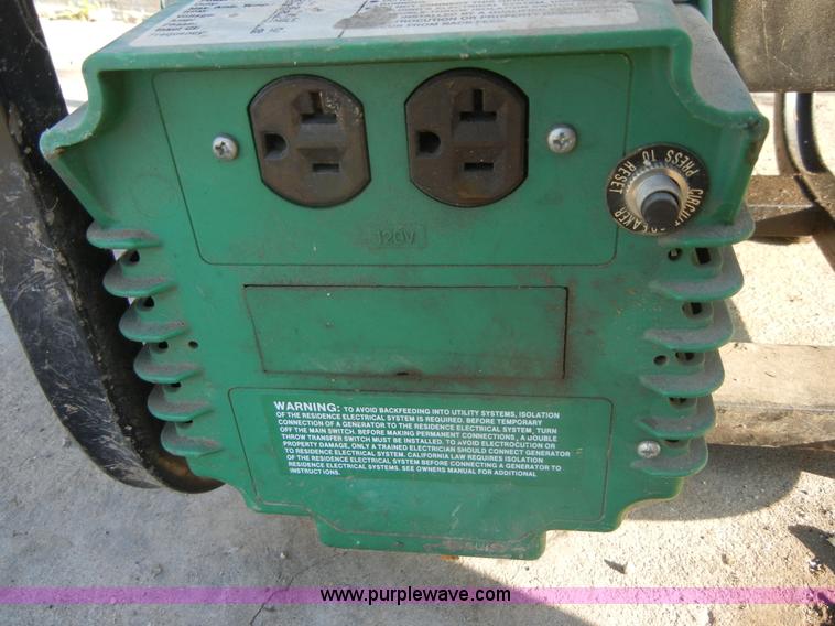 image for item D9737 Coleman Powermate electric generator