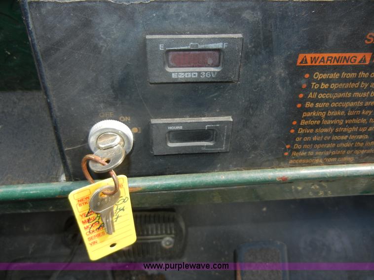 image for item F9251 Ez-go XI875 industrial electric cart