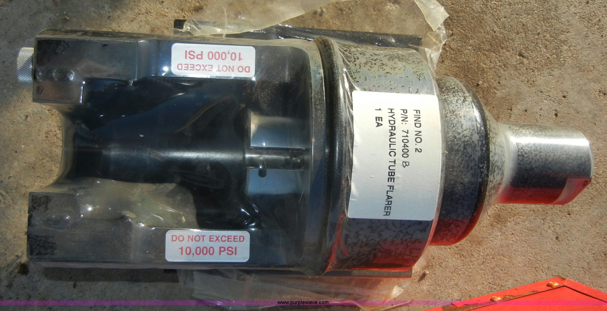 Parker hydraulic flaring and presetting tool in Westmoreland, KS Item