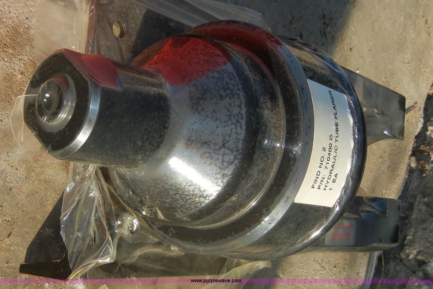 Parker hydraulic flaring and presetting tool in Westmoreland, KS Item D9738 sold Purple Wave