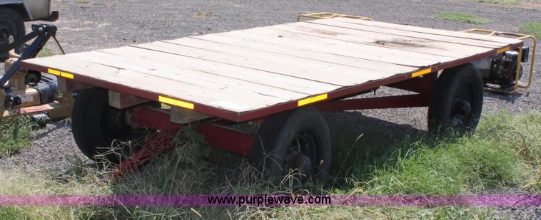 image for item A2755 Square bale trailer