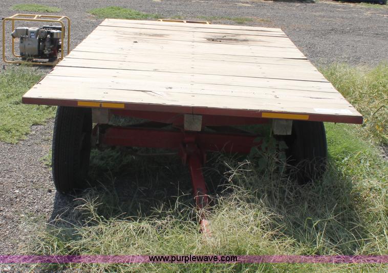 image for item A2755 Square bale trailer