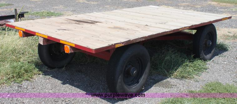 image for item A2755 Square bale trailer
