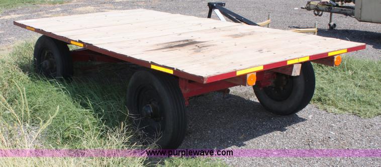 image for item A2755 Square bale trailer