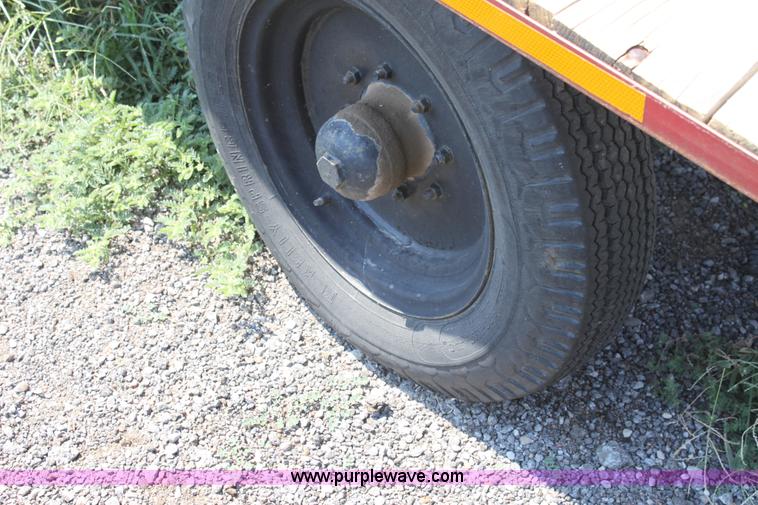 image for item A2755 Square bale trailer