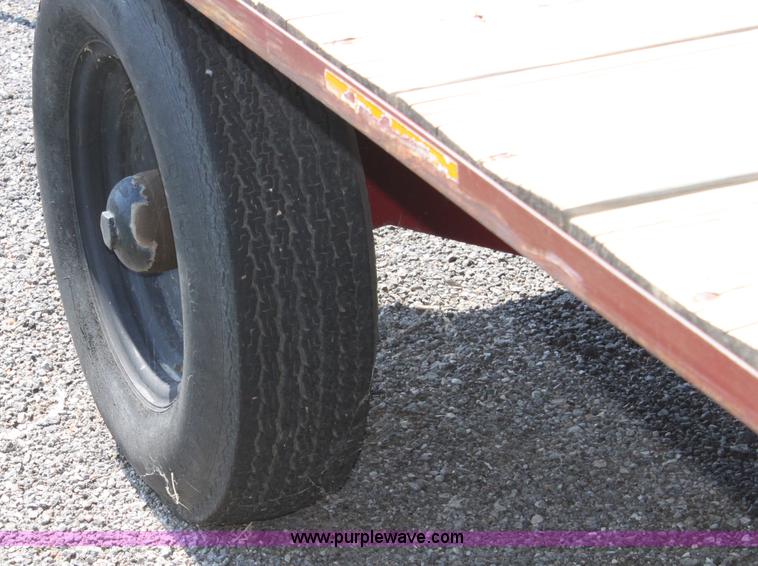 image for item A2755 Square bale trailer
