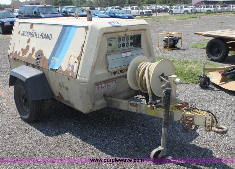 image for item A2757 Ingersoll Rand 175 air compressor