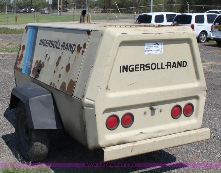 image for item A2757 Ingersoll Rand 175 air compressor