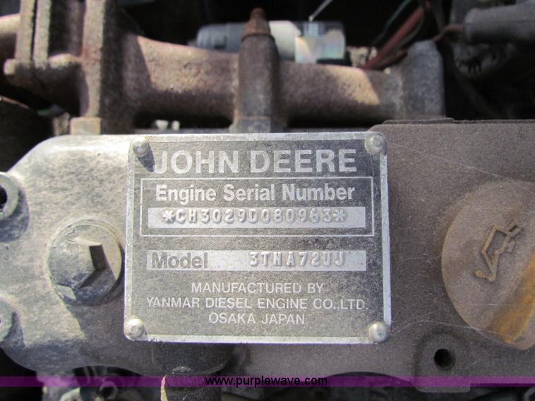 image for item A2774 John Deere F935 mower