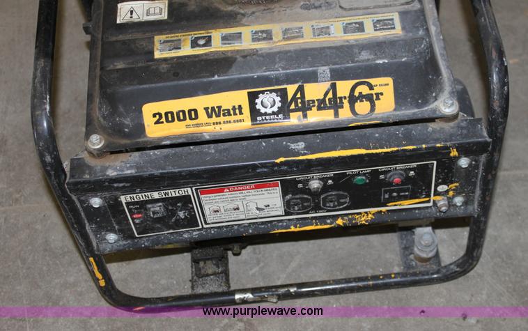image for item F9843 Wacker GS6.5 generator