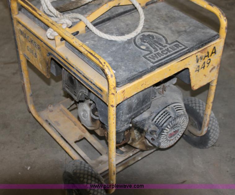 image for item F9843 Wacker GS6.5 generator