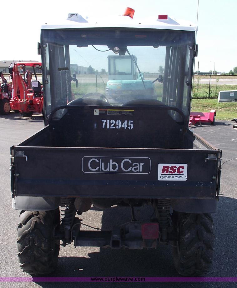 image for item A4016 Club Car XRT1550 utility vehicle