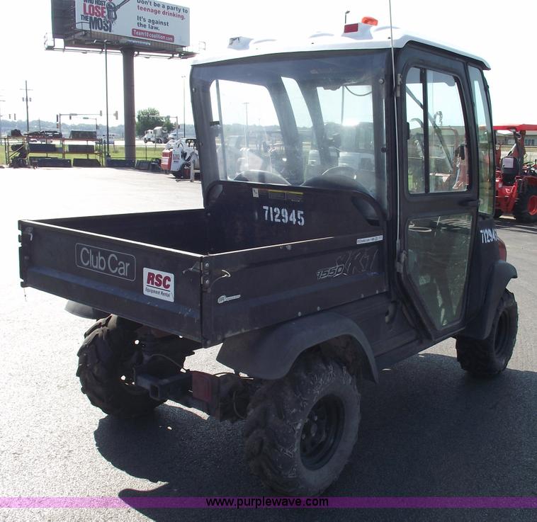 image for item A4016 Club Car XRT1550 utility vehicle