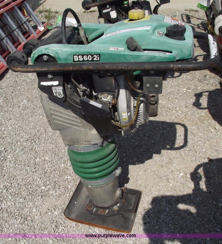 image for item B9136 2007 Wacker BS60-2I tamper