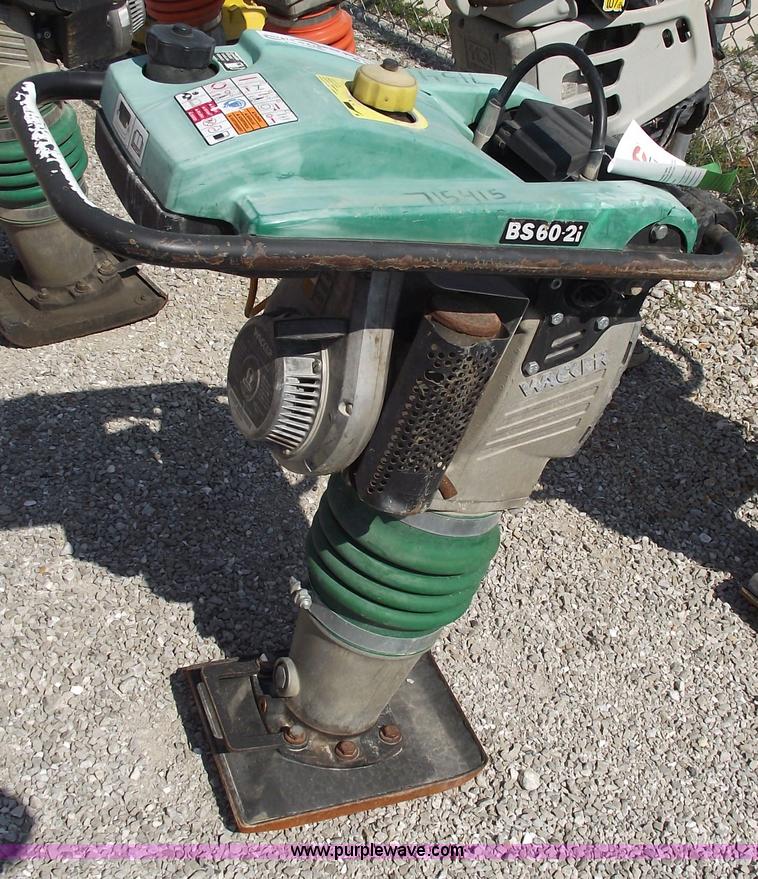 image for item B9136 2007 Wacker BS60-2I tamper