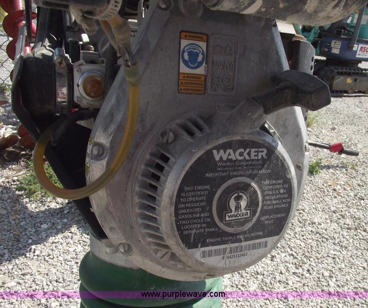 image for item B9136 2007 Wacker BS60-2I tamper