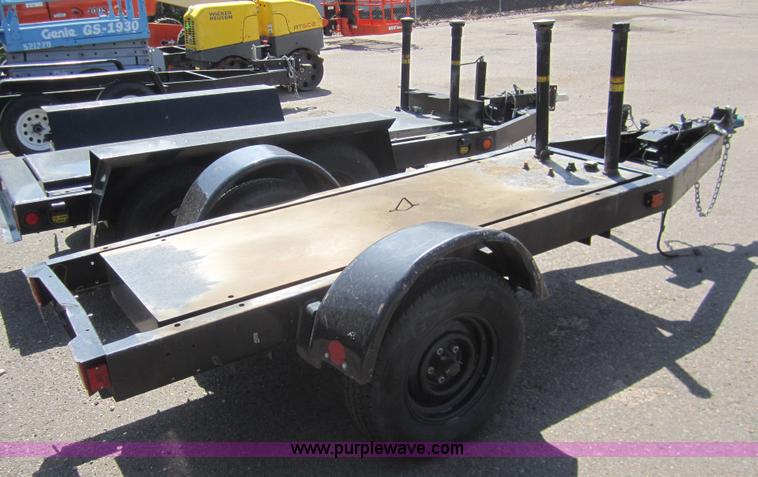 image for item C9824 2005 MSG single axle trailer
