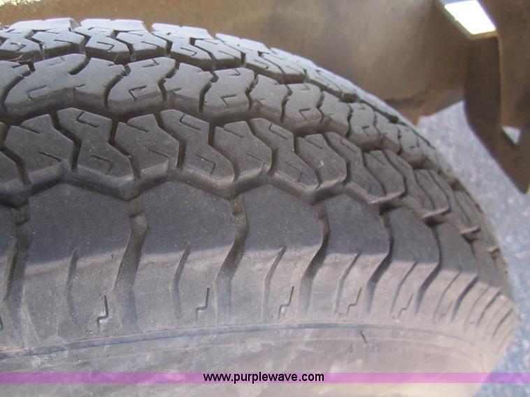 image for item C9824 2005 MSG single axle trailer