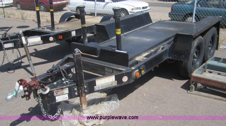 image for item C9825 2005 MSG tandem axle trailer