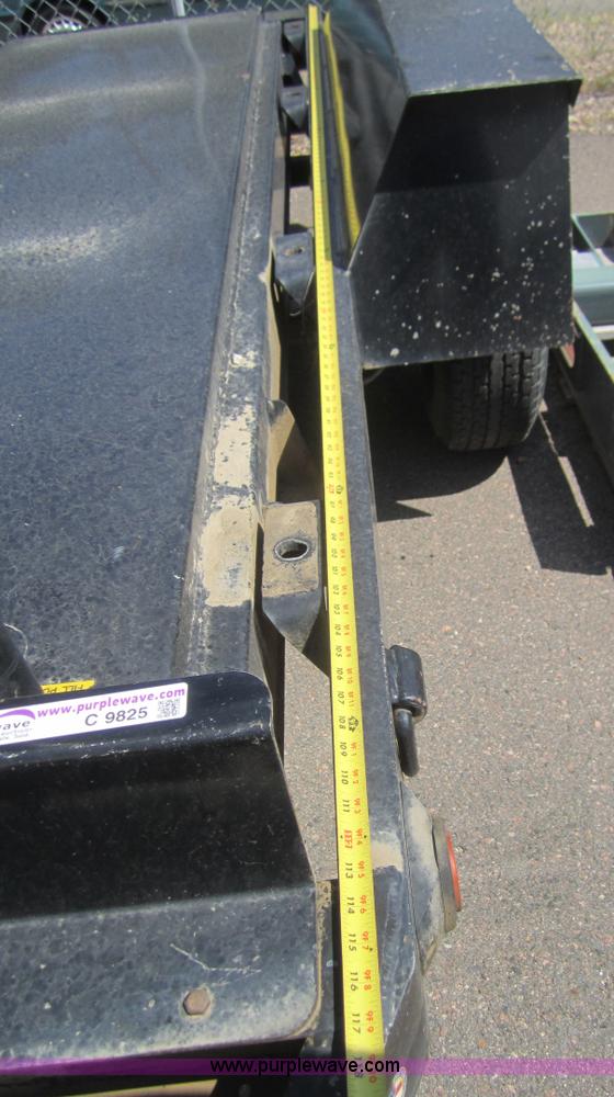 image for item C9825 2005 MSG tandem axle trailer