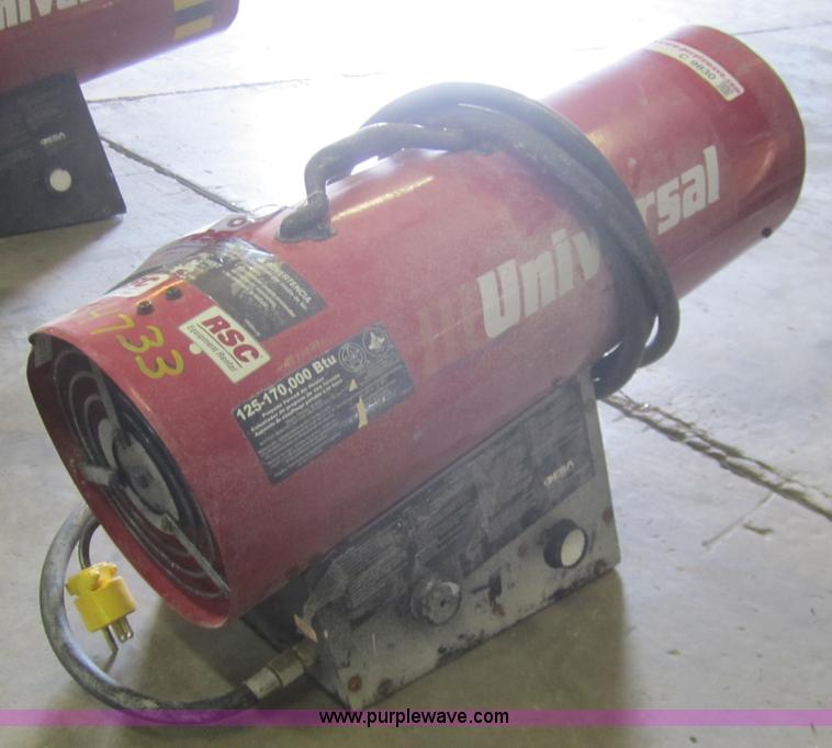 image for item C9830 Universal 170F forced air heater