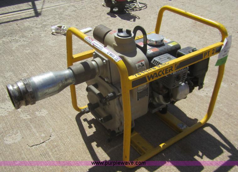 image for item C9833 Wacker PT2A centrifugal 2" trash pump