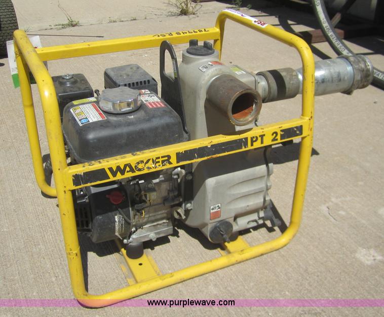 image for item C9833 Wacker PT2A centrifugal 2" trash pump