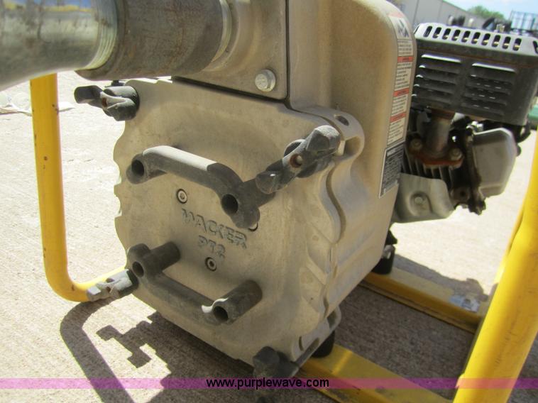 image for item C9833 Wacker PT2A centrifugal 2" trash pump