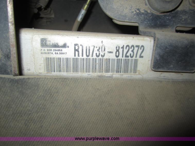 image for item C9853 2007 Club Car XRT1550G utility vehicle