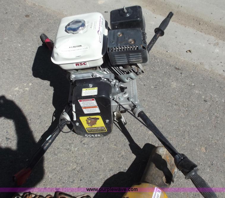 image for item F9506 Groundhog two-man gas powered post hole digger