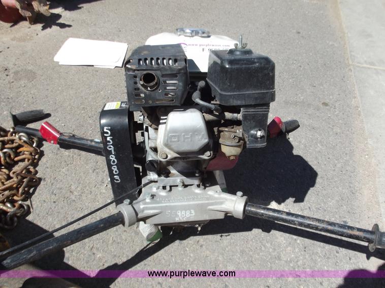 image for item F9506 Groundhog two-man gas powered post hole digger