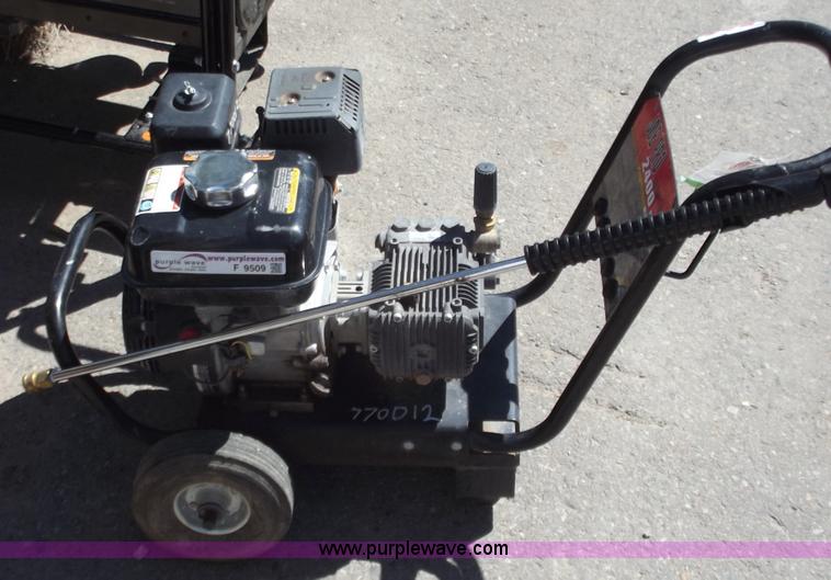 image for item F9509 Kraft gas powered pressure washer