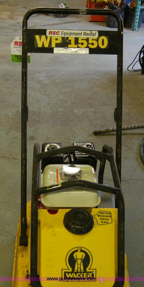 image for item F9517 Wacker WP 1550 AW packer