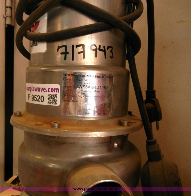 image for item F9520 Honda electric submersible pump