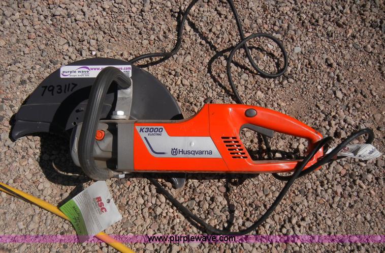 image for item F9539 Husqvarna K3000EL electric cutoff saw