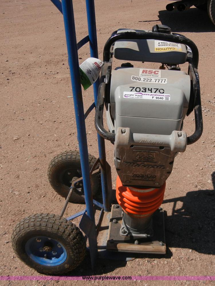 image for item F9540 Multiquip MTX70 gas powered rammer