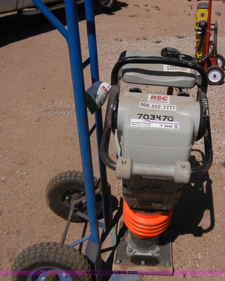 image for item F9540 Multiquip MTX70 gas powered rammer